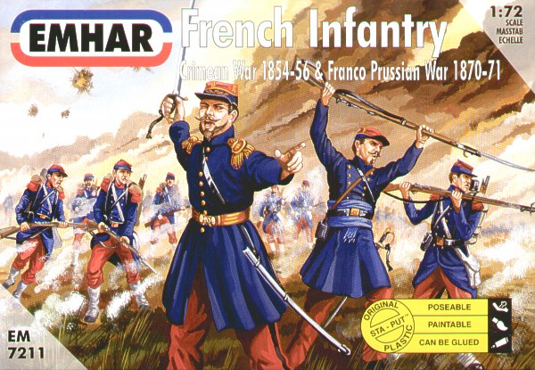 Emhar Emhar French Infantry Figures PKEM7211