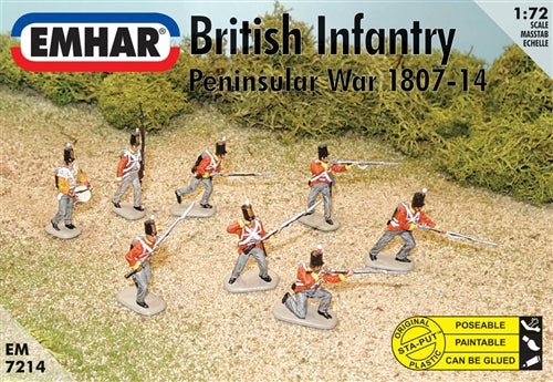 Emhar Emhar British Infantry - Peninsular War Figures PKEM7214