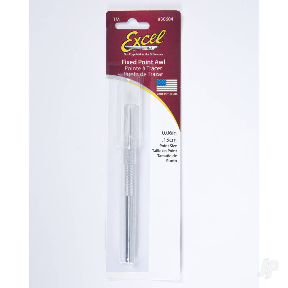 Excel Needle Point Awl, 0.06in (0.15cm) (Carded) EXL30604 1