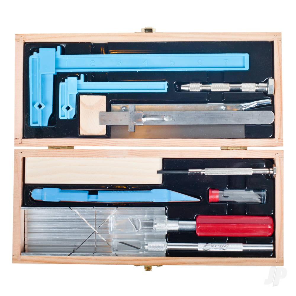 Excel Deluxe Wooden Builders Tool Set (Boxed) EXL44288 1