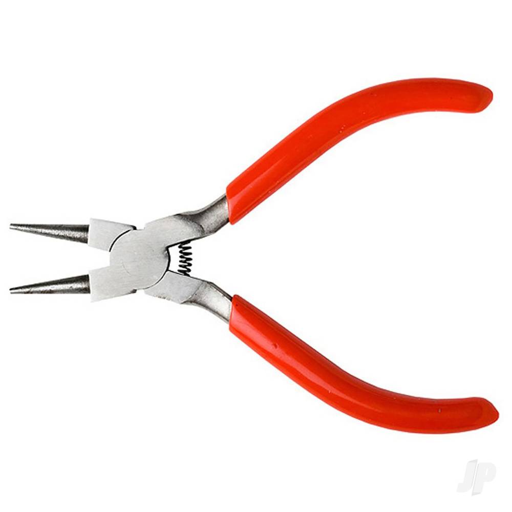 Excel 5in Spring Loaded Soft Grip Plier, Round Nose (Carded) EXL55592 Main