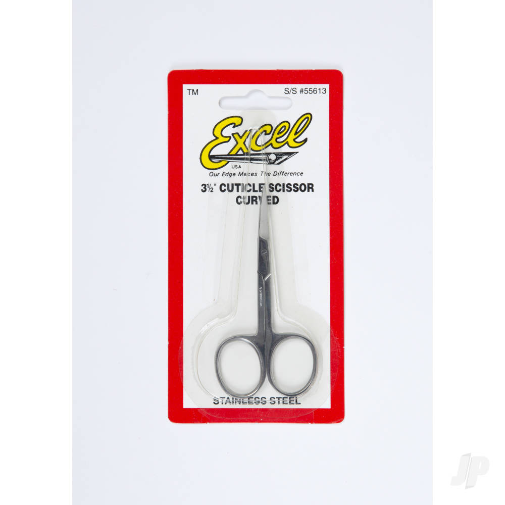 Excel 3.5in Stainless Steel Scissors, Curved (Carded) EXL55613 1