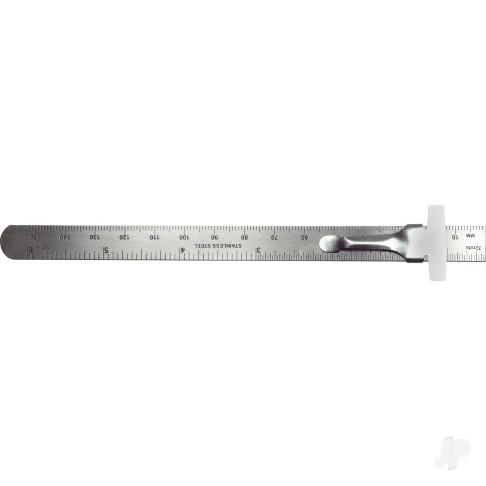 Excel 6in Stainless Steel Ruler EXL55677 Main