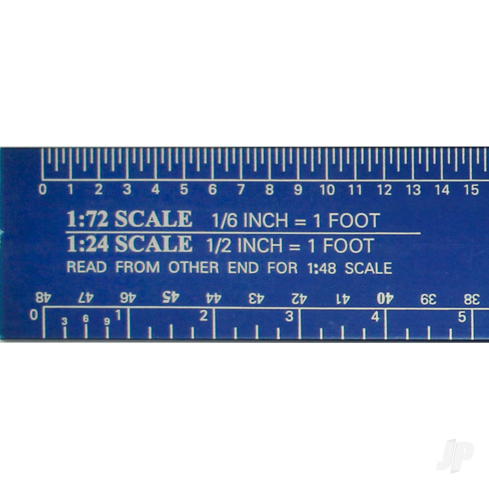 Excel 12in Deluxe Scale Model Reference Ruler EXL55779 1