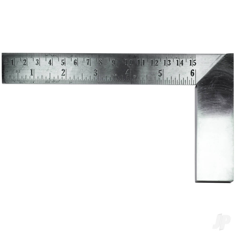 Excel 6in (15.24cm) Precision Carbon Steel Machine Square (Bulk) EXL60021