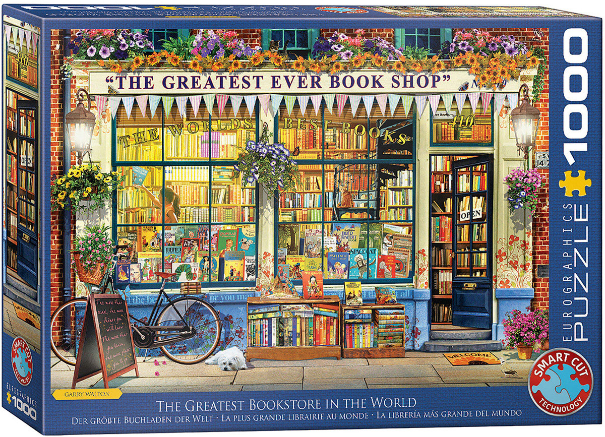 Eurographics Puzzle 1000 Pc The Greatest Bookstore In The World Eg60005351