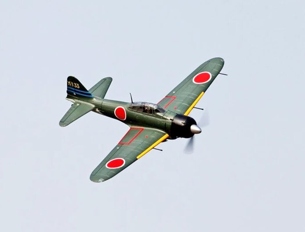FMS 1400MM A6M3 ZERO PNP GREEN FMS033PGN