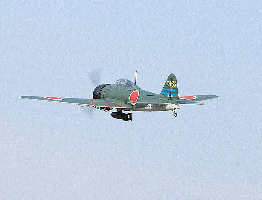 FMS 1400MM A6M3 ZERO PNP GREEN FMS033PGN