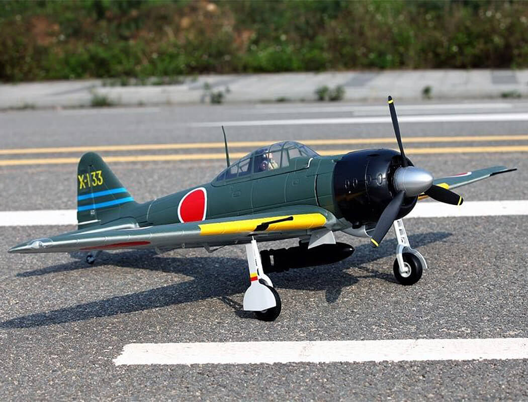 FMS 1400MM A6M3 ZERO PNP GREEN FMS033PGN