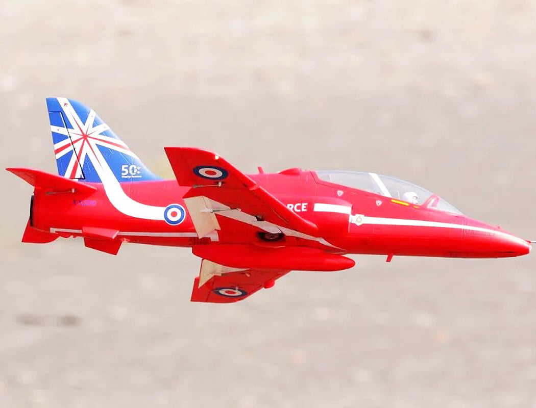 FMS 80MM EDF BAE Hawk Red Arrow PNP FMS099P