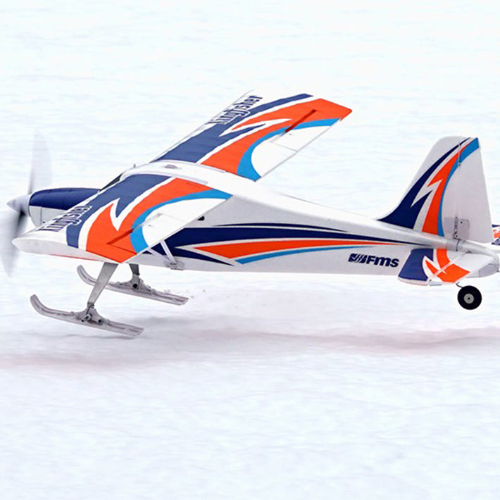 FMS 1400MM KINGFISHER PNP WITH WHEELS,FLOATS,SKIS AND FLAPS FMS103PF-REFV3