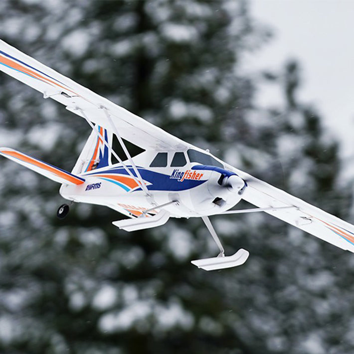 FMS 1400MM KINGFISHER PNP WITH WHEELS,FLOATS,SKIS AND FLAPS FMS103PF-REFV3