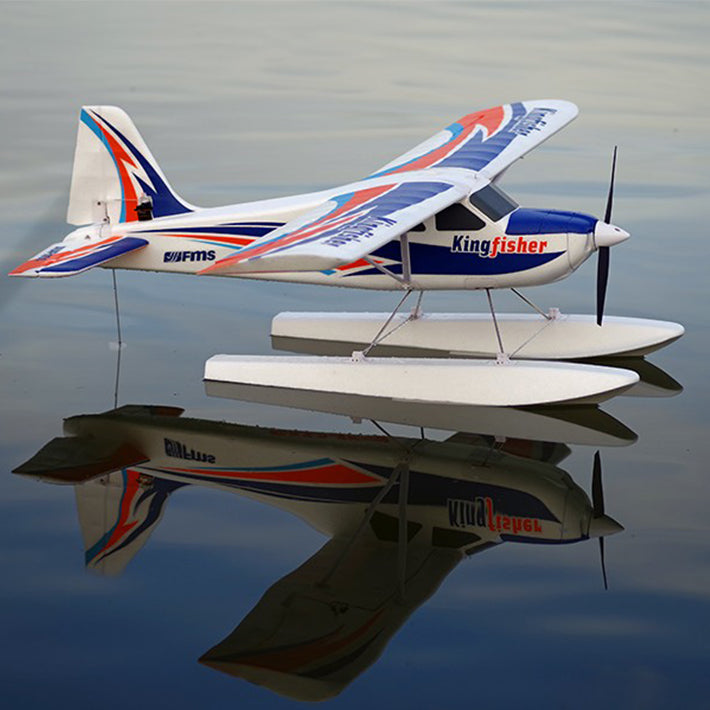 FMS 1400MM KINGFISHER PNP WITH WHEELS,FLOATS,SKIS AND FLAPS FMS103PF-REFV3
