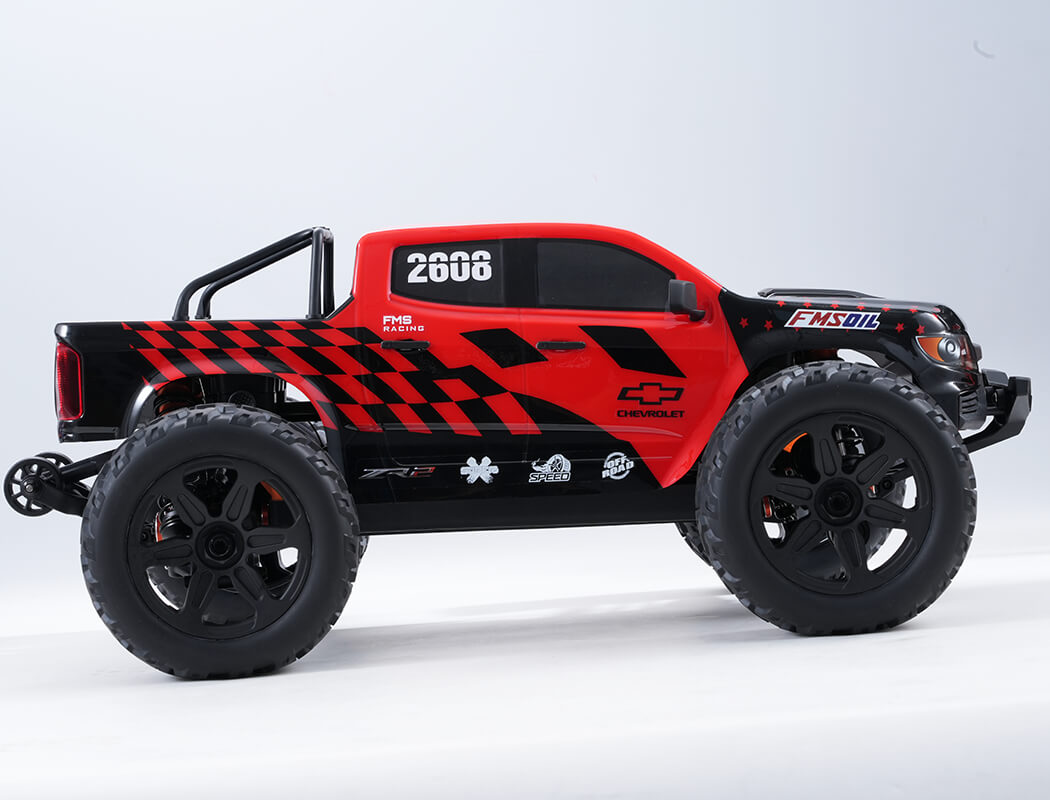 FMS Fms Fmt10 1:10 Colorado 4X4 Rs Red/Black Truck FMS11021RSRDBK