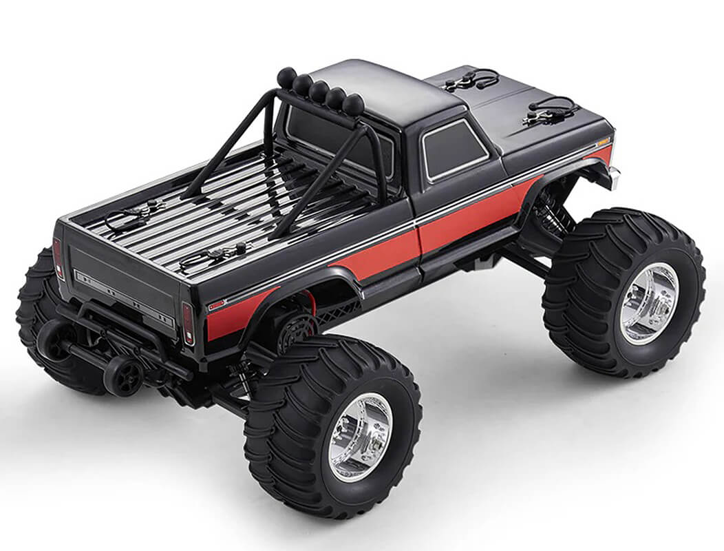 FMS 1:10 Ford F100 RS 2wd Stadium Truck – Black FMS11023RTRBK                