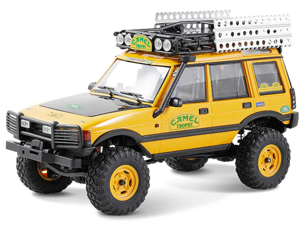 FMS 1/24th Land Rover Discovery First Gen Ready to Run - Yellow FMS12483RTRYL