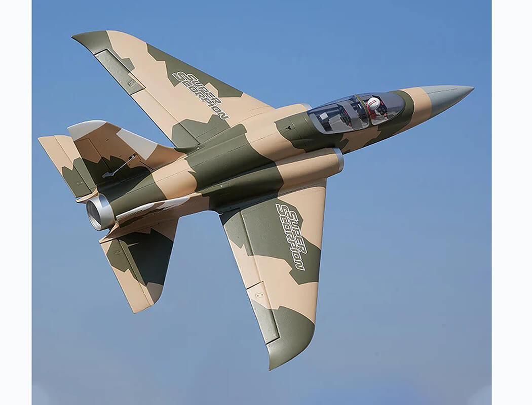FMS 90MM EDF SUPER SCORPION PNP V2 8S JET - CAMO FMS145PCM8S