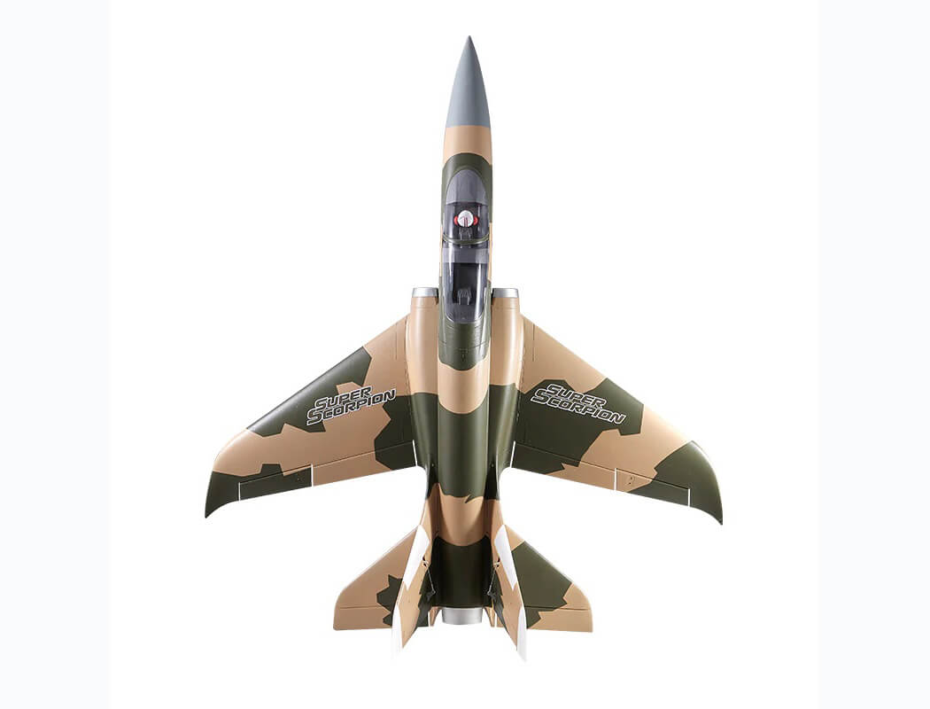 FMS 90MM EDF SUPER SCORPION PNP V2 8S JET - CAMO FMS145PCM8S