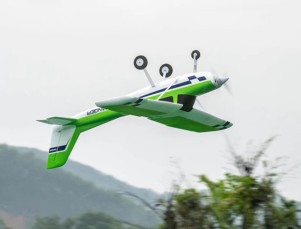 FMS 1220MM RANGER V2 EP RTR GREEN WITH REFLEX V3 FMS147RGN-REFV3