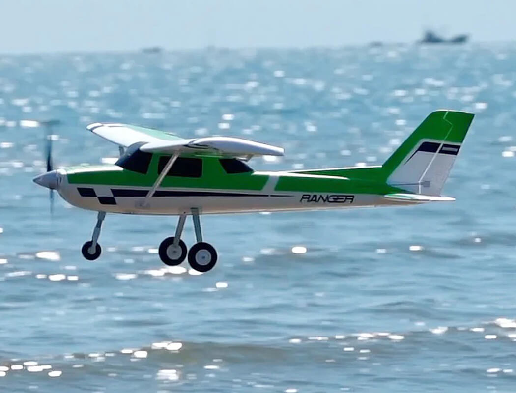 FMS 1220MM RANGER V2 EP RTR GREEN WITH REFLEX V3 FMS147RGN-REFV3