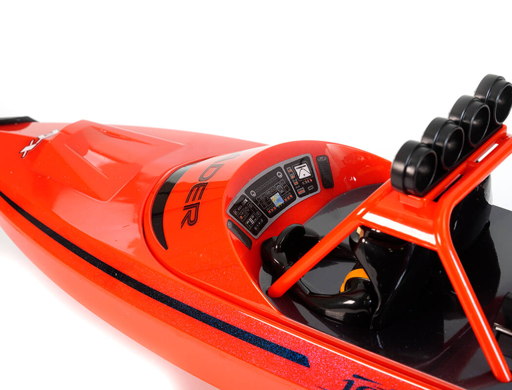 FTX GLADER TURBOJET R/C SPEED BOAT 35CM - RED