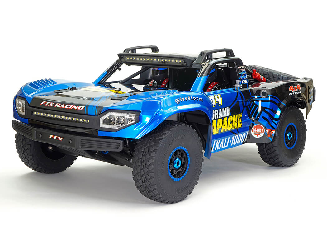 FTX GRAND APACHE 1/7 BRUSHLESS 8S TROPHY TRUCK - BLUE