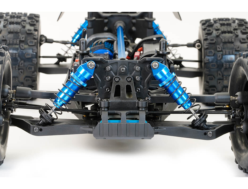 FTX Crossbow 1/10th 3S RTR Truggy (FTX5490BL) front view