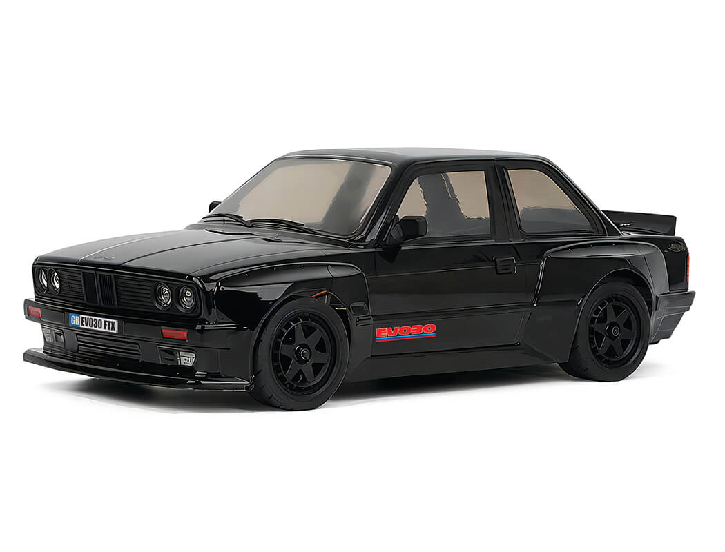 FTX EVO30 1/10th Brushed On-Road Car RTR – Black (FTX5491BK)