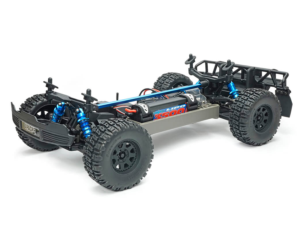 FTX Apache 2.0 1/10 Brushless Trophy Truck RTR - Blue FTX5498V2B