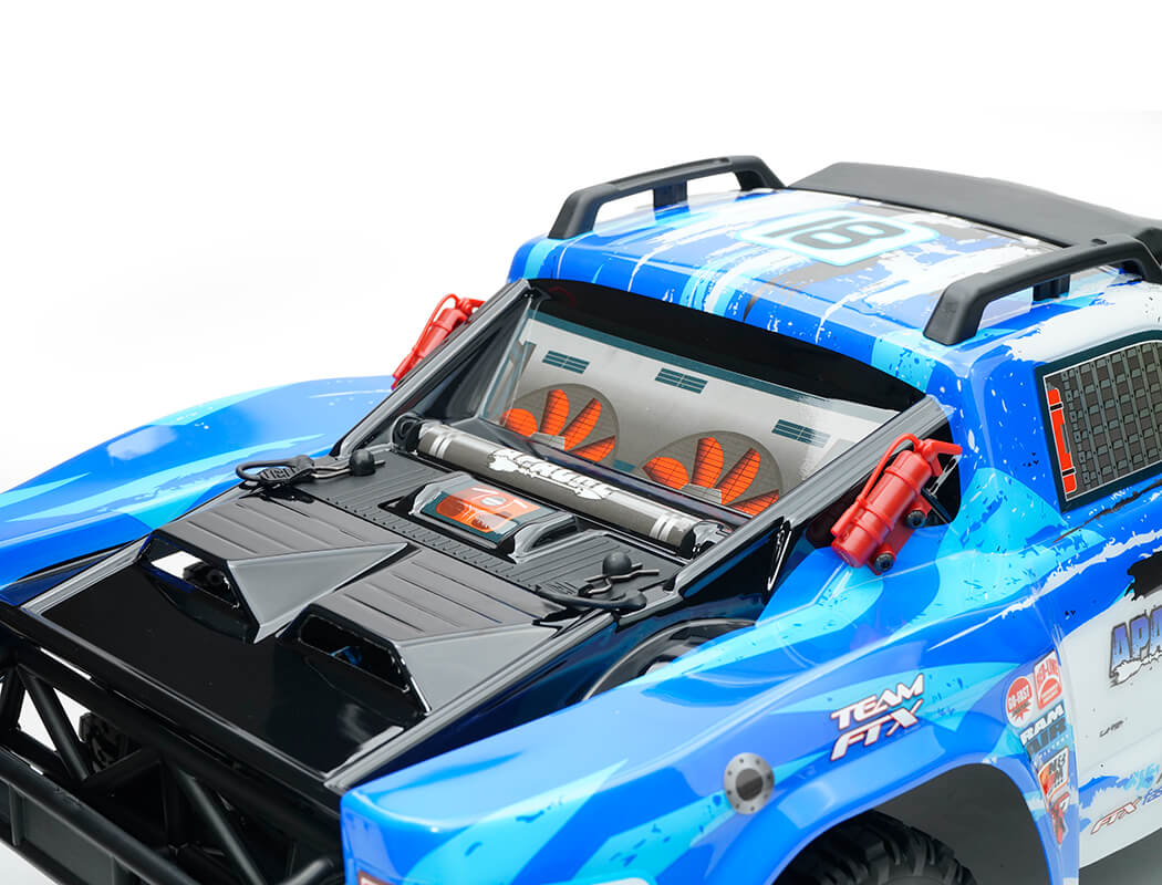 FTX Apache 2.0 1/10 Brushless Trophy Truck RTR - Blue FTX5498V2B