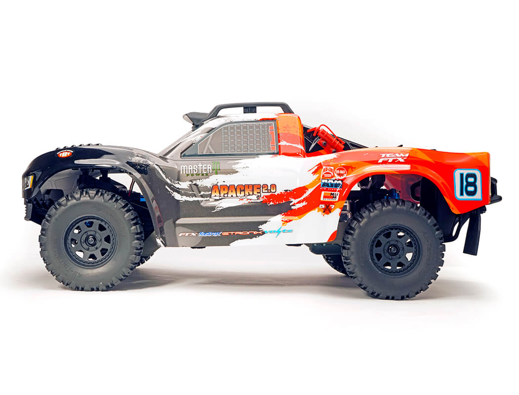 FTX Apache 2.0 1/10 Brushless Trophy Truck RTR - Red FTX5498V2R