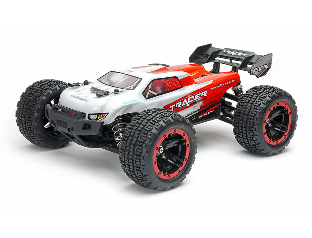 FTX RC Tracer 1/16th 4wd Brushed Truggy Truck RTR – RED   