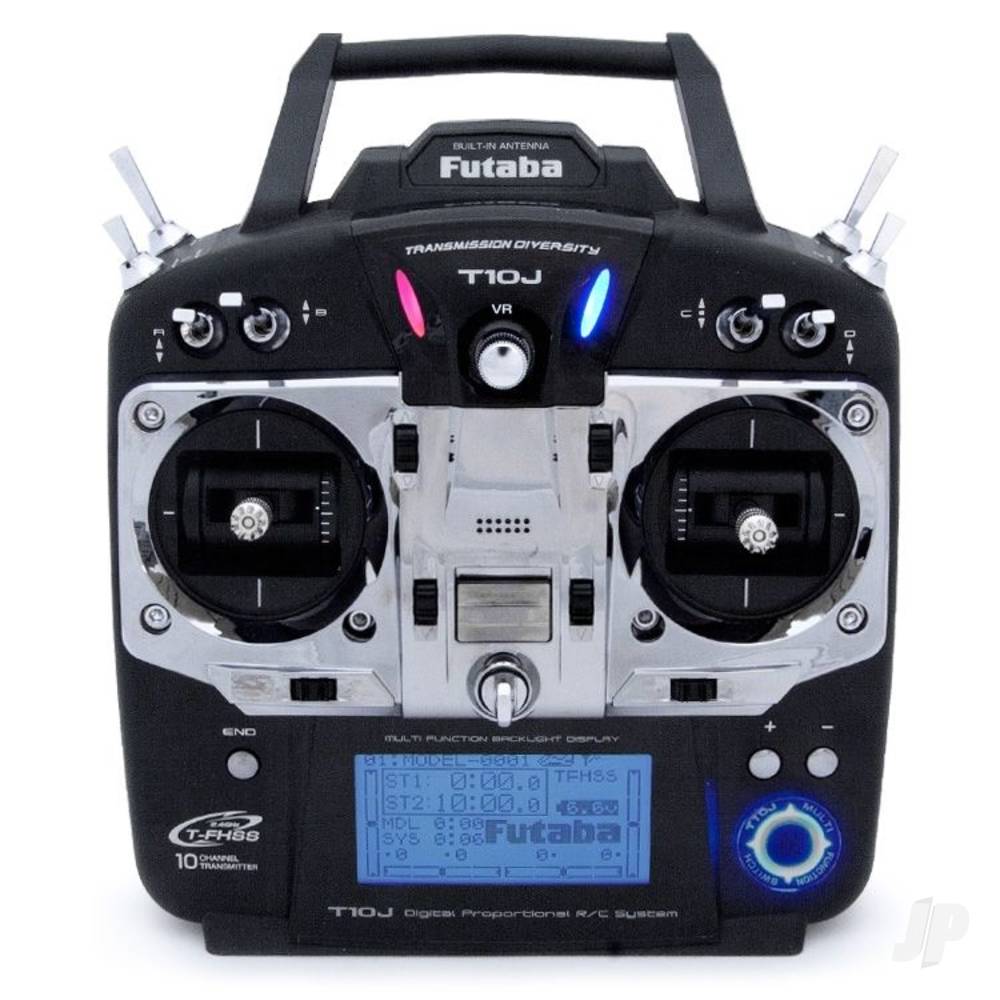 Futaba 10J 10-Channel Air Radio with R3008SB Rx, Mode 2 FUT05003086-3 1