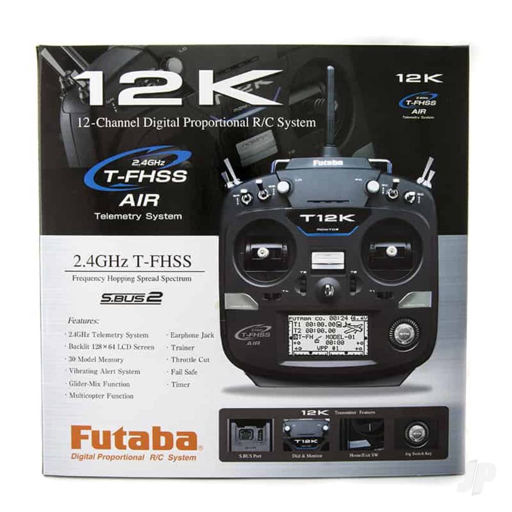 Futaba 12K 14-Channel Air Radio with R3008SB Rx, Mode 1 FUT05003122-3 7