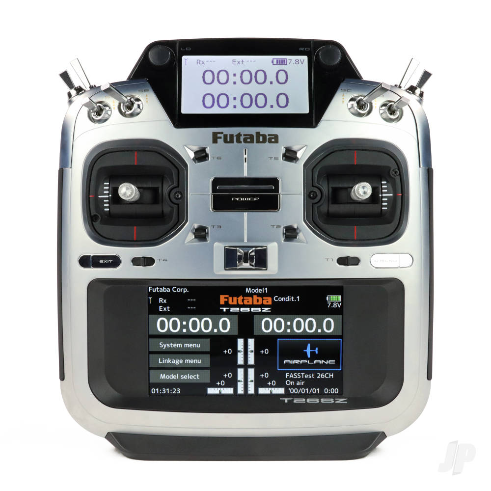 Futaba T26SZ 26-Channel Air Radio with R7208SB Rx, Multi Mode (FUT05003225-3)