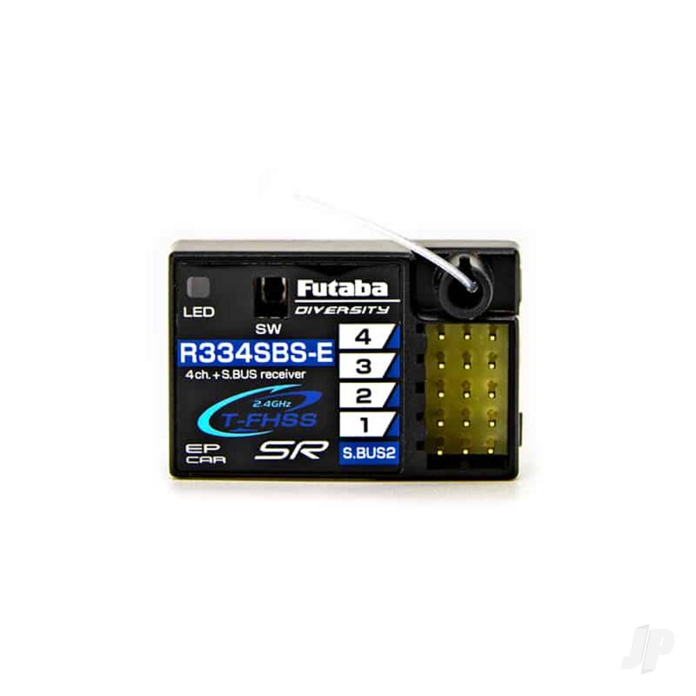 Futaba R334SBS-E 4-Channel (PWM) Surface Receiver with S.BUS for Telemetry - FUT05102649-3 Main