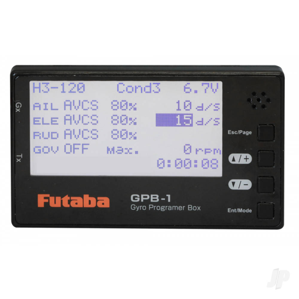 Futaba GPB-1 Programming Box (for CGY755, CGY760R, CGY770R) FUT05102656-3 1