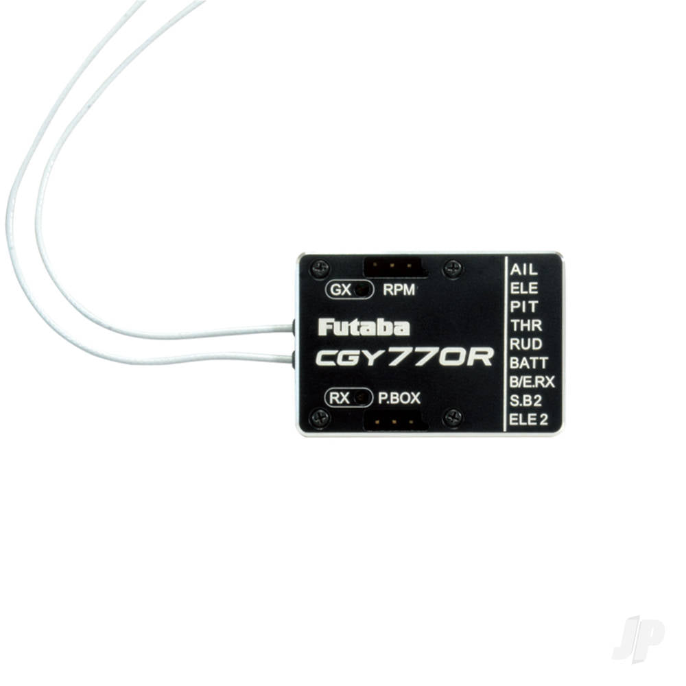 Futaba CGY770R 3-Axis F3C/F3N/3D Helicopter Gyro T-FHSS/FASSTest and Governor (FUT05102745-3)