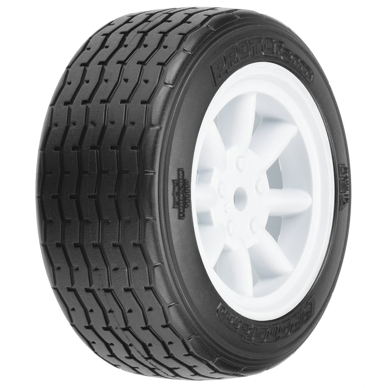 1/10 PROTOform VTA Front 26mm VTA Tires Mounted 12mm Wht Whe