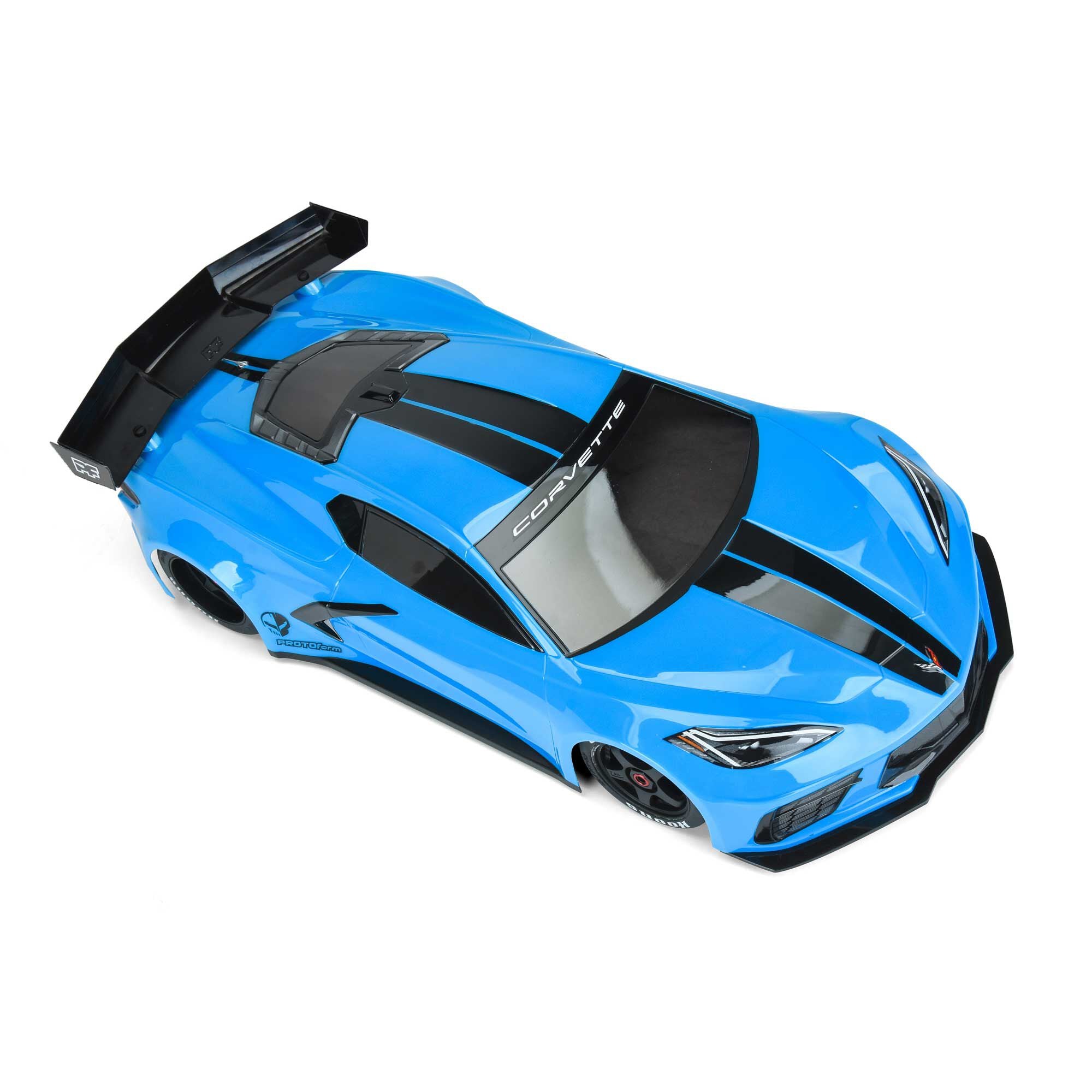 1/7 Chevrolet Corvette C8 Clear Body: ARRMA Felony & Infract