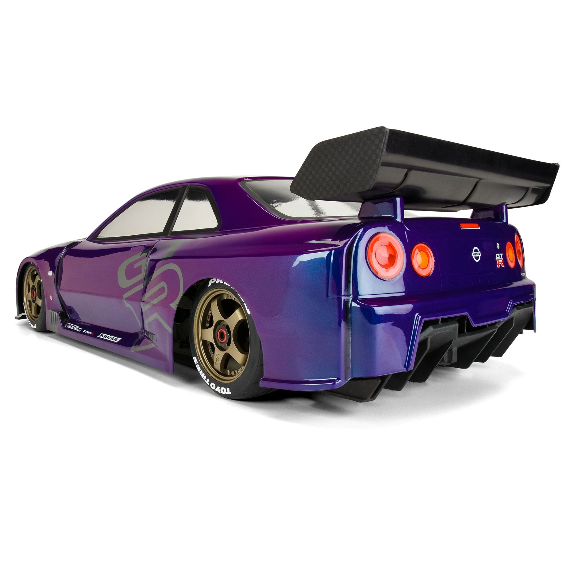 1/7 2002 Nissan Skyline GT-R R34 Clear Body: ARRMA Infractio