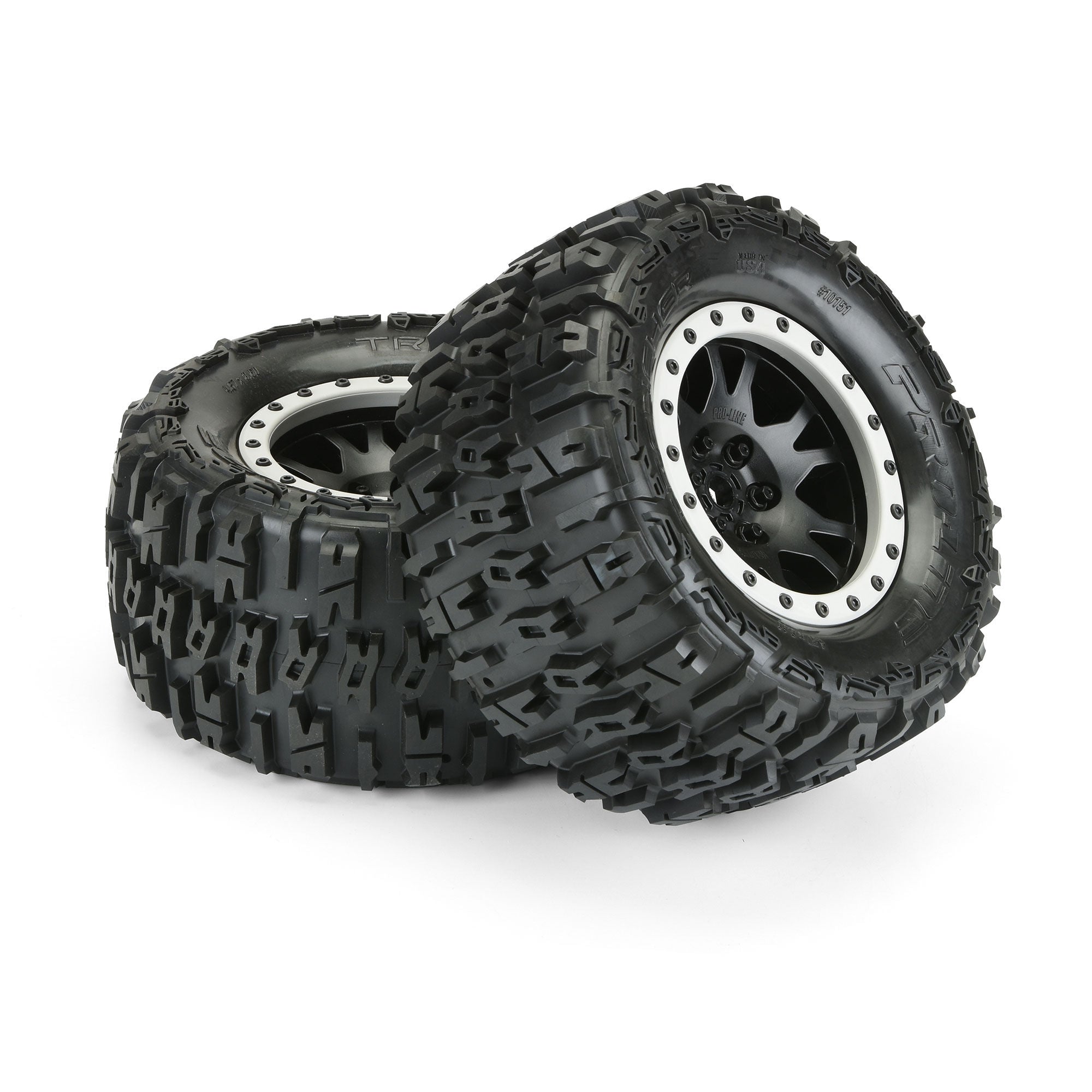 1/5 Trencher Pro-Loc F/R 4.3" X-MAXX MTD 24mm Blk/Gry Impuls