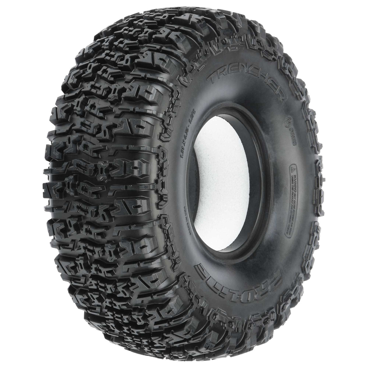 1/10 Trencher Predator Front/Rear 1.9&quot; Rock Crawling Tires (