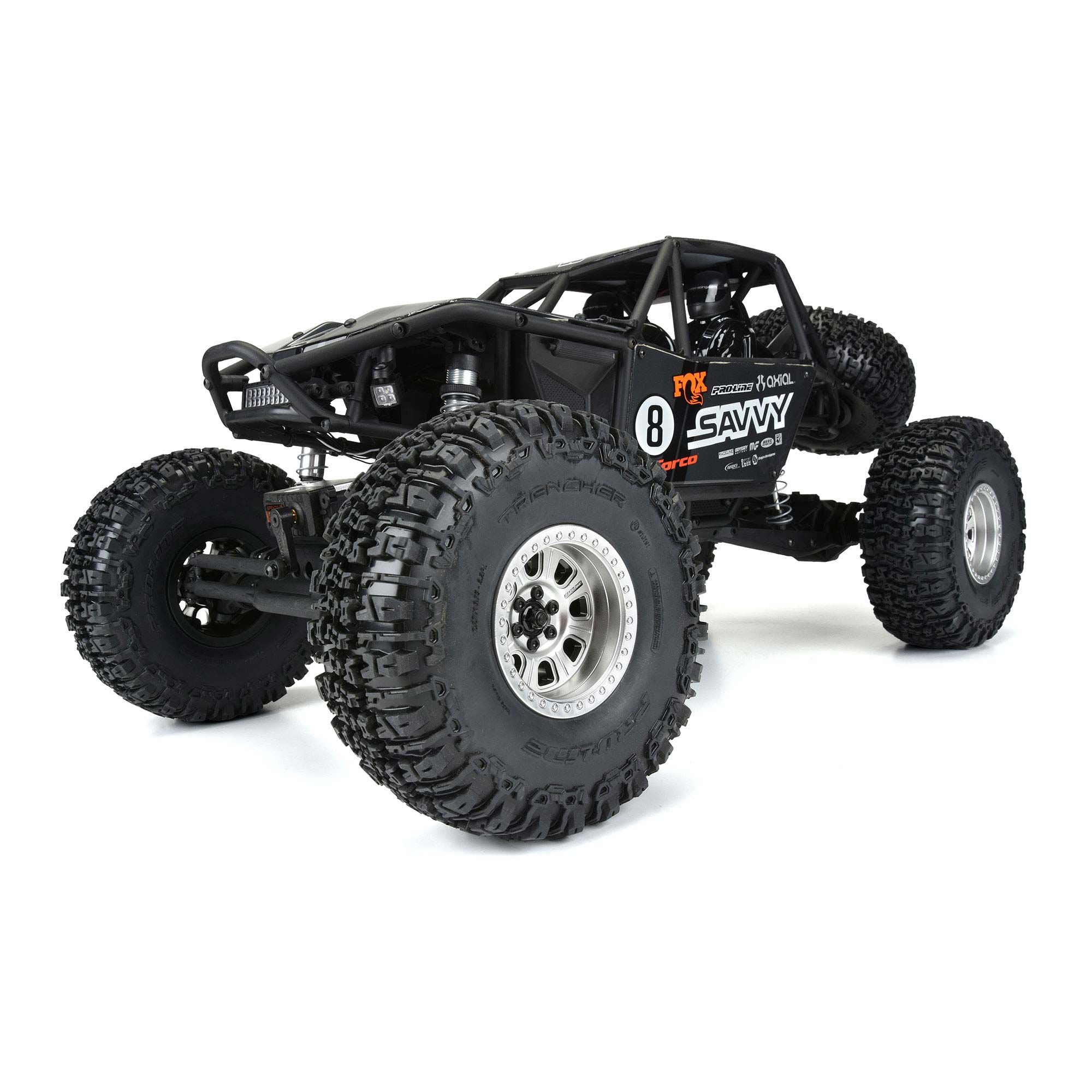 1/10 Trencher Predator Front/Rear 2.2" Rock Crawling Tires (