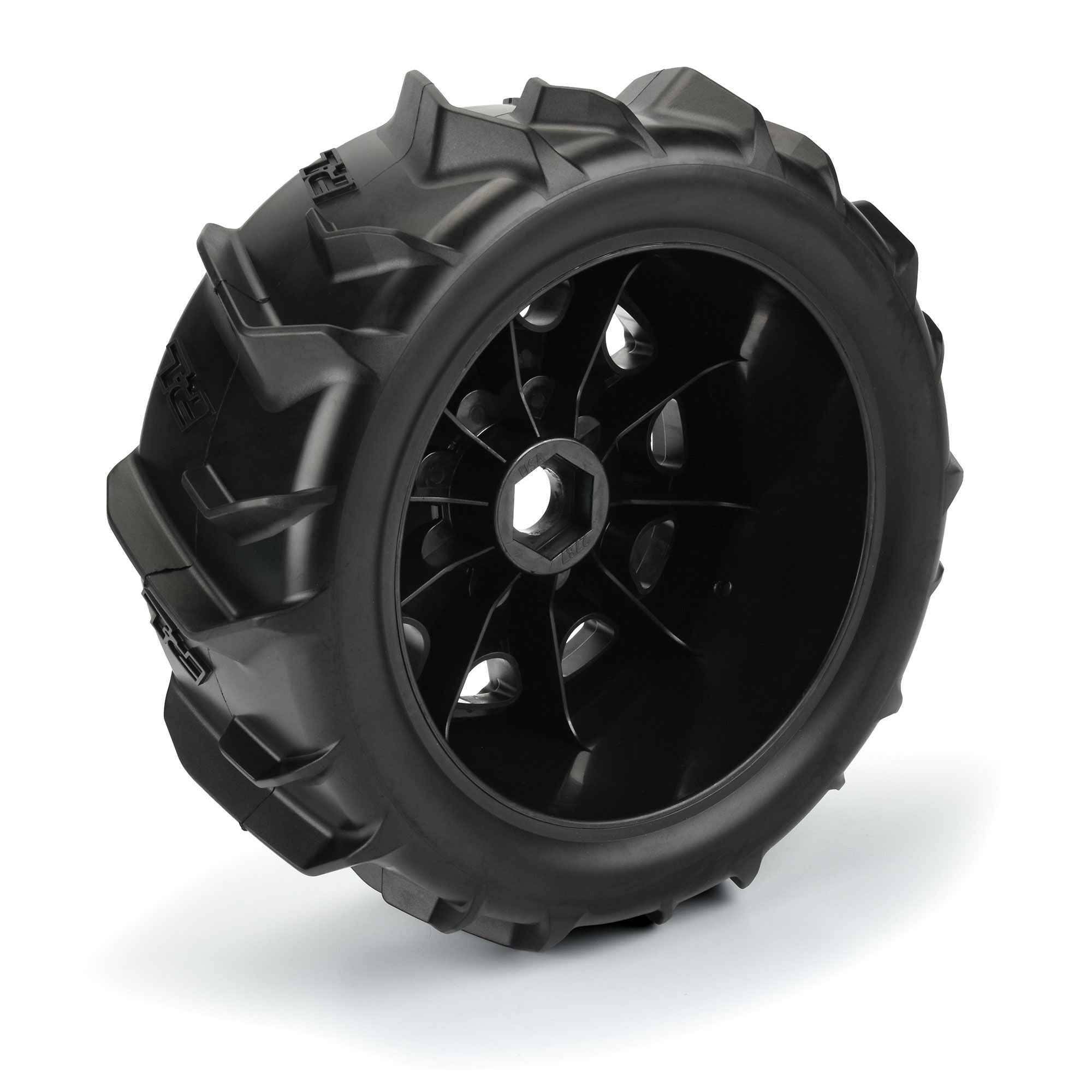1/6 Dumont Sand/Snow Tires F/R 5.7" Tires MTD 24mm Black Rai