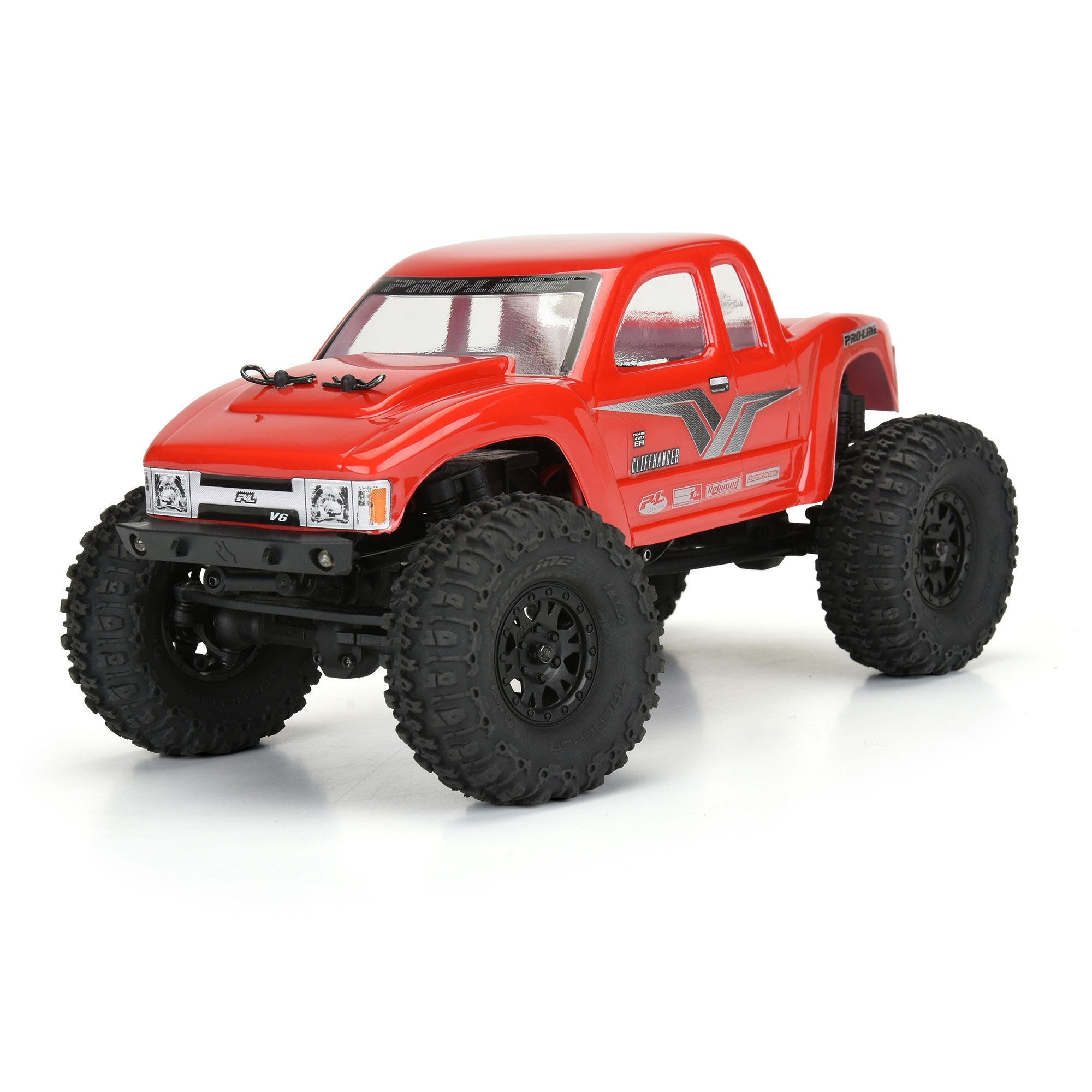 1/24 Trencher Fr/Rr 1.0" Tires Mounted 7mm Black Impulse (4)