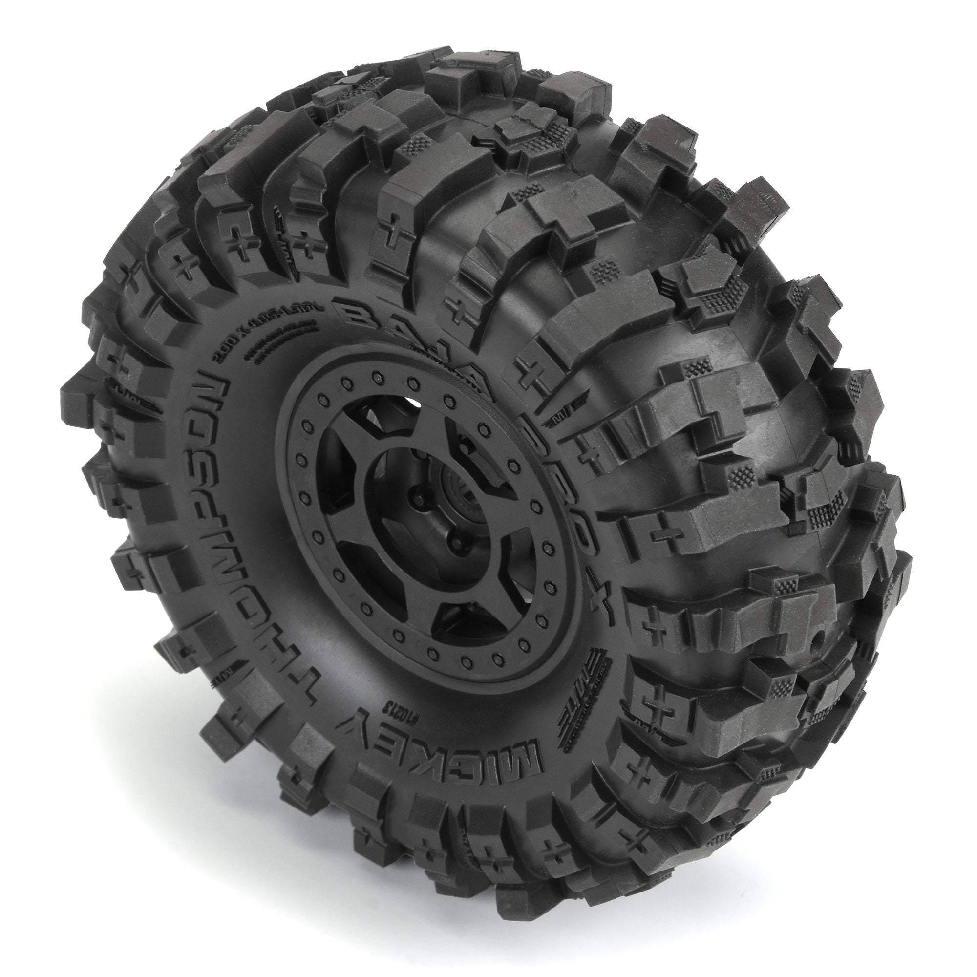 1/10 Mickey Thompson Baja Pro X G8 F/R 1.9" MTD 12mm Blk Hol