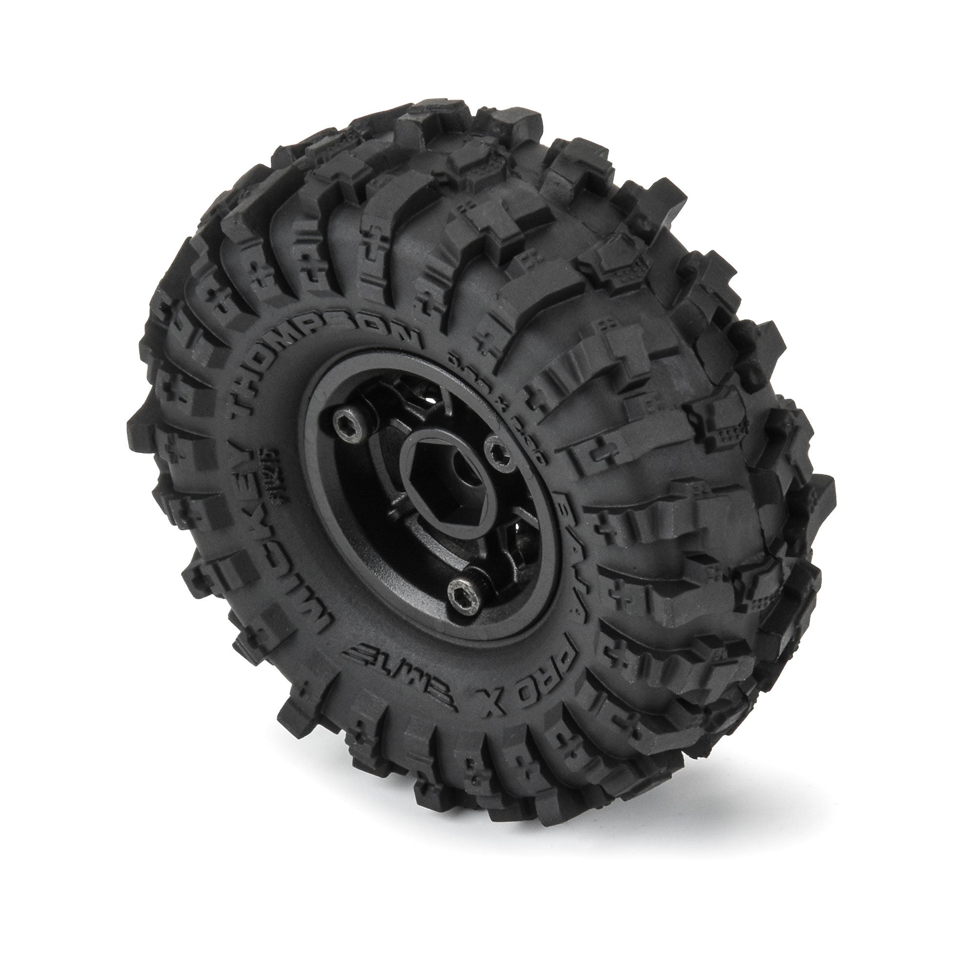 1/24 Mickey Thompson Baja Pro X F/R 1.0" MTD 7mm Black Holco