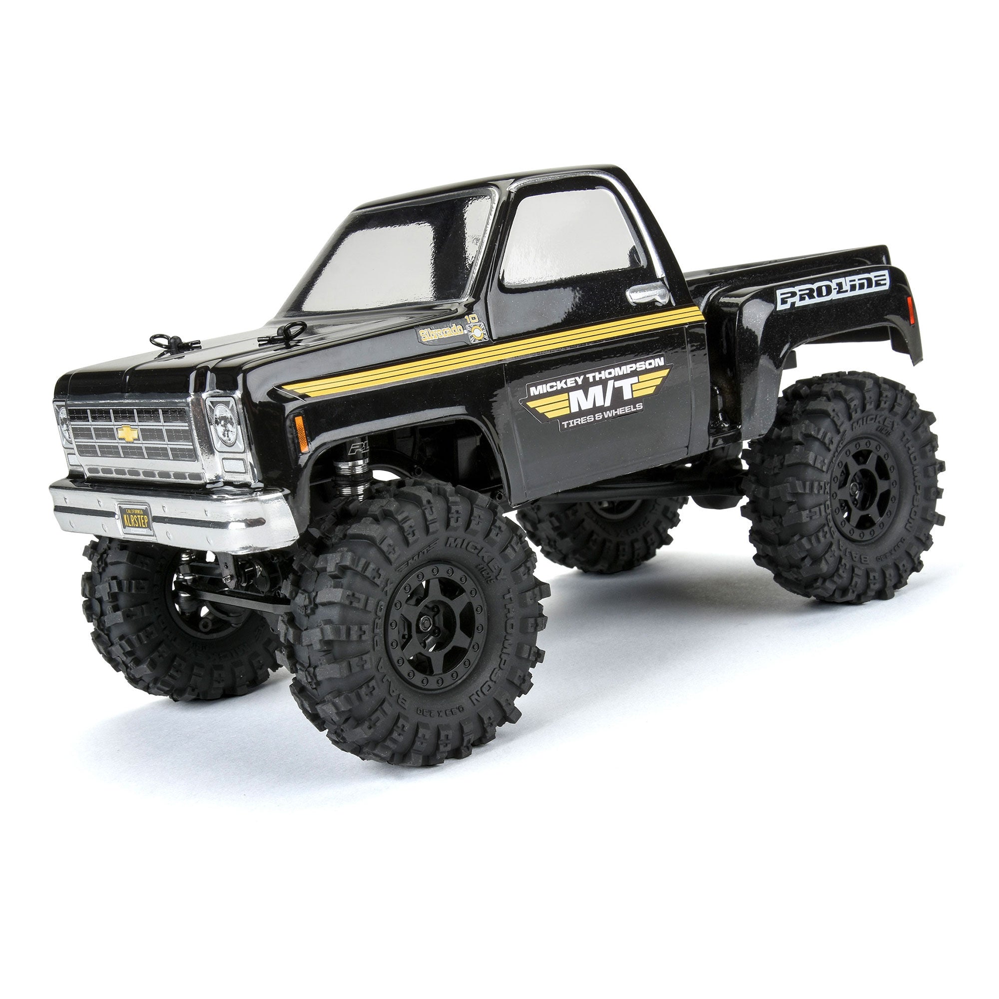 1/24 Mickey Thompson Baja Pro X F/R 1.0" MTD 7mm Black Holco