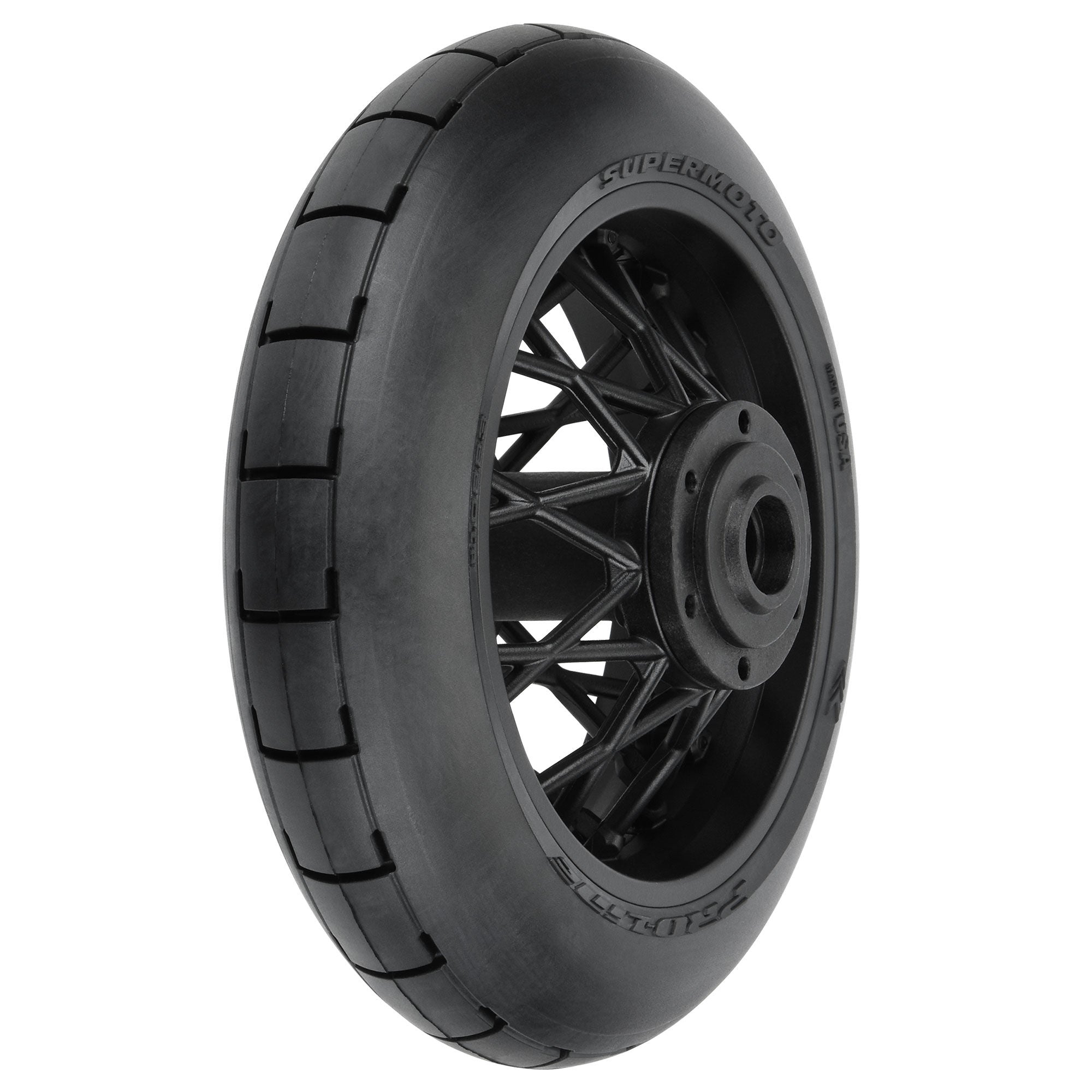 1/4 Supermoto S3 Motorcycle Rear Tire MTD Black (1): PROMOTO